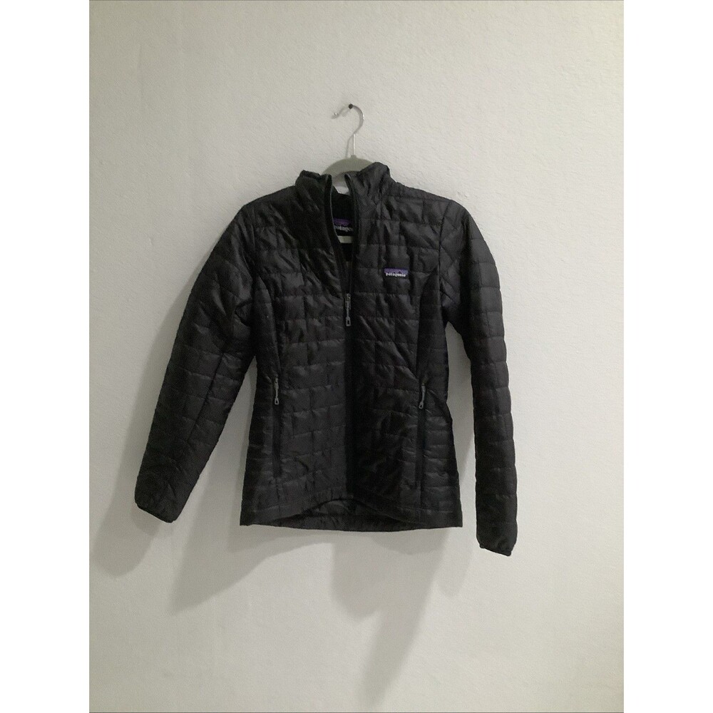 Patagonia  Nano Puff Hoodie   BLACK SZ XS NWT - Picture 6 of 9